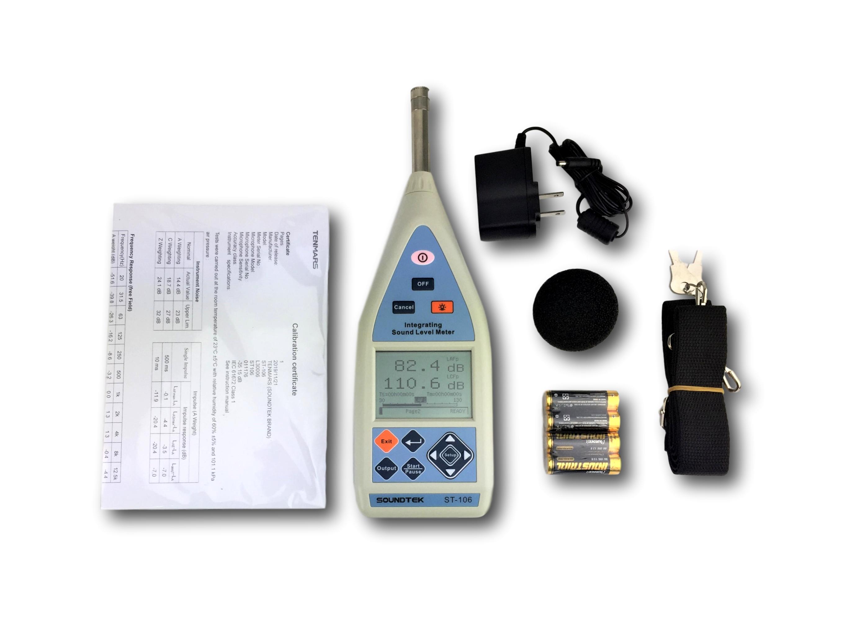 Class 1 Integrating Sound Level Meter