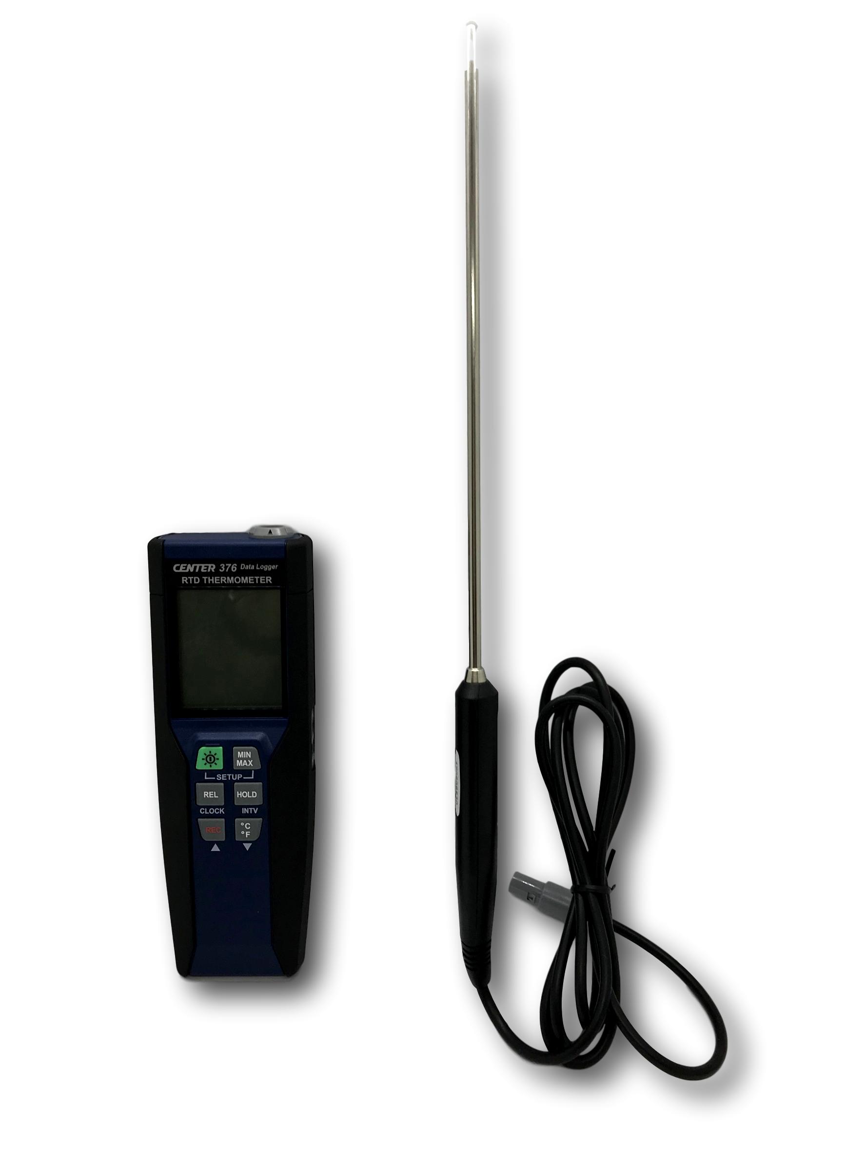 Reference thermometer precision RTD with logging - C376