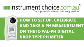 How to Set Up, Calibrate and Take a pH Measurement on the Atago PAL-pH Digital Drop Type pH Meter