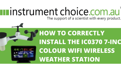 How to Correctly Install the IC0370 7 Inch Colour WiFi Wireless Weather Station