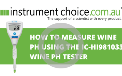 How to Measure Wine pH Using the IC-HI981033 Foodcare Wine pH Tester