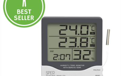 A wireless remote thermometer for gas refrigerators freezers