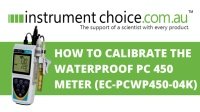 How to Calibrate the Eutech Waterproof PC 450 Meter (Product Code: EC-PCWP450-04K)
