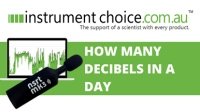 Instrument Choice Experiment: How Many Decibels in a Day