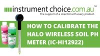 How to Calibrate the Hanna HALO Wireless pH Meter