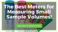 The Best Meters for Measuring Small Sample Volumes!