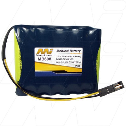 Medical Batterysuitable for Palco Pulse Oximeter 340 - MB698