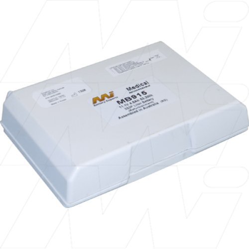 Medical battery suitable for Verathon BVI 9400 BladderScan - MB915