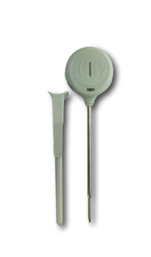 DELTATRAK 11040 FlashCheck Lollipop Min Max Auto-Cal Thermometer W Reduced Tip Probe