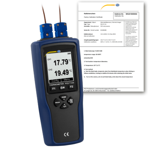 PCE-TDS 100HSH+ Flow Meter with Thermometer