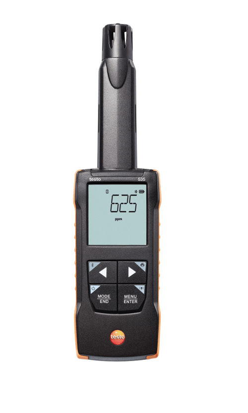 testo 535 - Digital CO2 measuring instrument with App connection