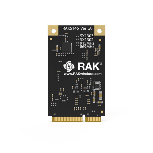 RAK5146 Gateway Concentrator Module for LoRaWAN, SX1303 LoRa Core (USB, AU915) - IC-517015