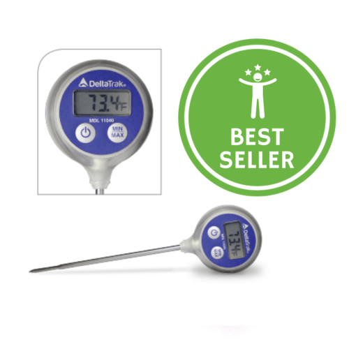 DeltaTrak 11040 FlashCheck Digital Food Thermometer