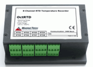 8 Channel Rtd Based Temperature Logger With Screw Terminals