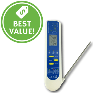 Testo 826-T2 (0563 8282) Infrared Food Thermometer with Laser Marking