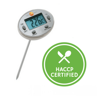Certified General Purpose Hand-Held Pt100 Dual Platinum Digital Thermometer,  Water Proof,-100/300C & F x 0.1C & F