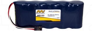 Medical Battery suitable for Smiths (Biochem) BCI 6004 Mini-Torr Plus Non-Invasive Blood Pressure Mo - MB160