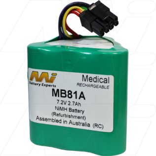 Medical Battery suitable for Alaris Medical Asena Syringe Driver - MB81A
