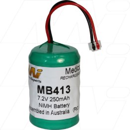 Medical Battery suitable for Imex Freedrop Foetal doppler - MB413
