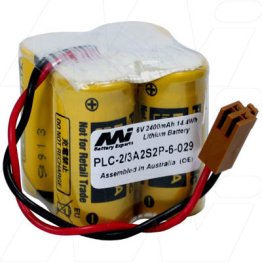 Specialised Lithium PLC / CNC Battery - PLC-2/3A2S2P-6-029